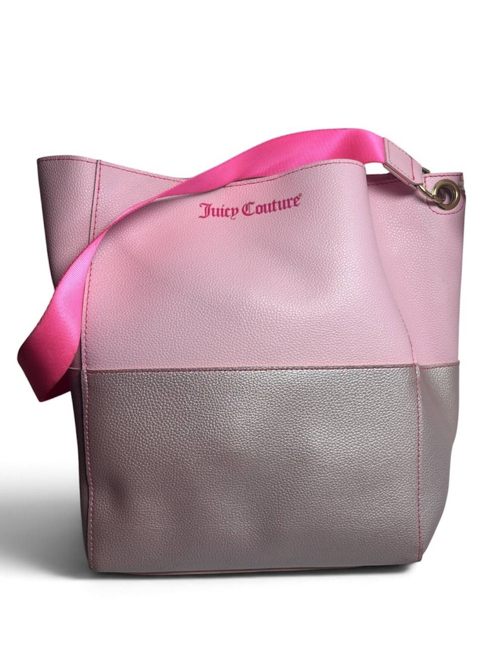 Juicy Couture Color Block Shoulder Bag in Pink